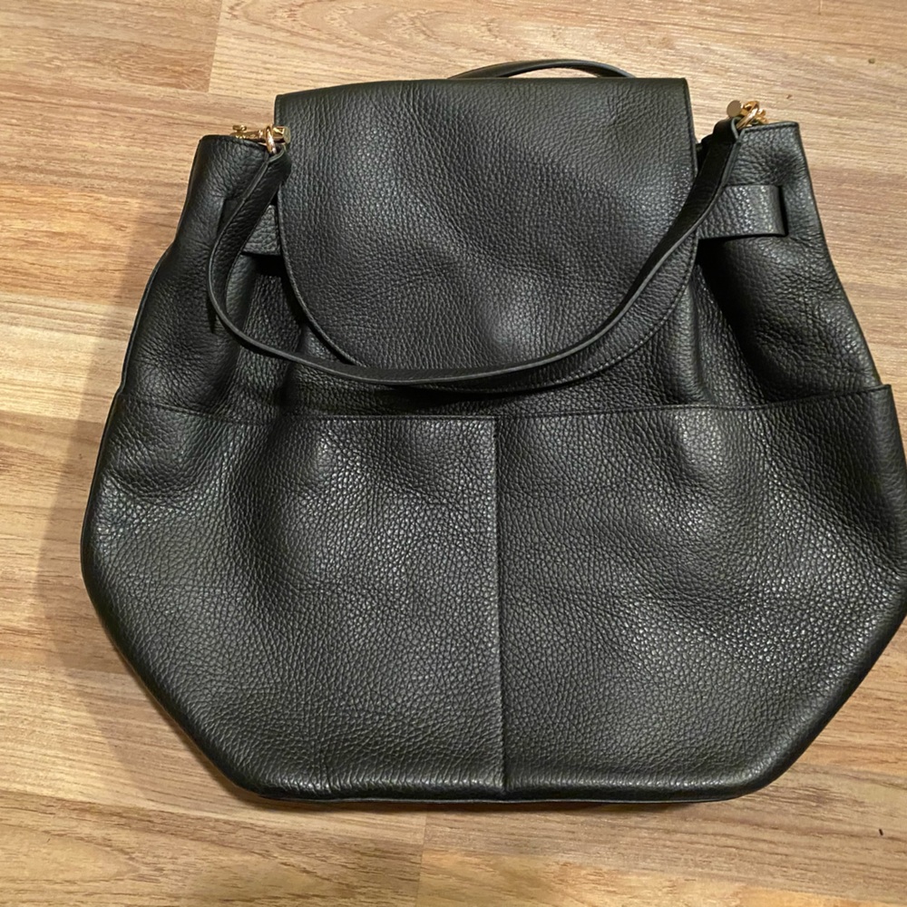 Cuyana Black Backpack 13 inch